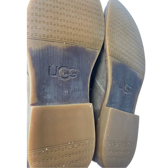 UGG Via Lungarno Men’s 12 Suede Leather Brown Moc Toe Chukka Boot Shoe 1000715 main image 4